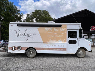 Becky's mobile boutique bus