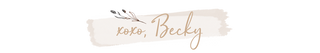 XOXO Becky