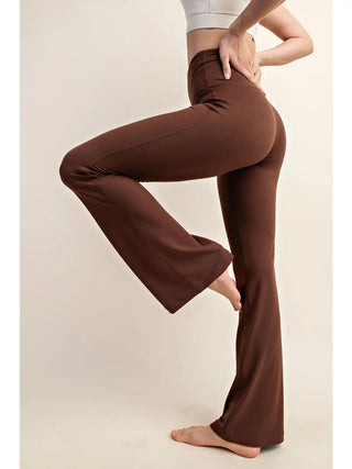 Flared Yoga Pants - Java