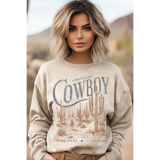 American Cowboy Mineral Graphic Sweatshirts