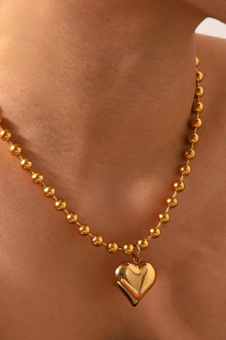 Heart Ball Link Chain