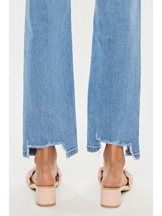 High Rise Straight JEANS - Kan Can