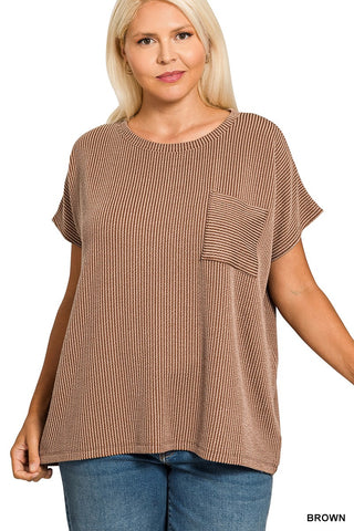 Drift Pocket Rib Tee
