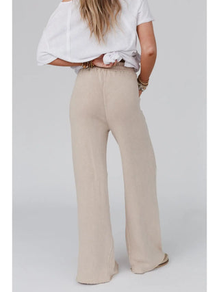 Relaxing Robin Wide Leg Pant - New Taupe