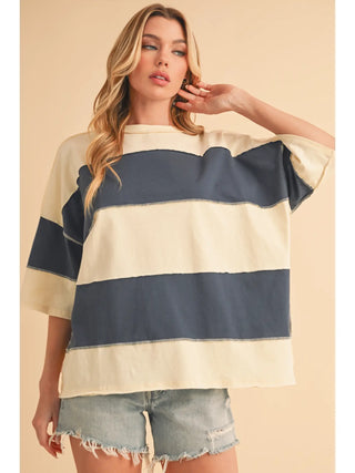 Polly Color Block Top