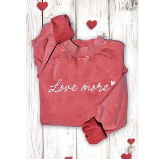 Love More Mineral Graphic Sweatshirt