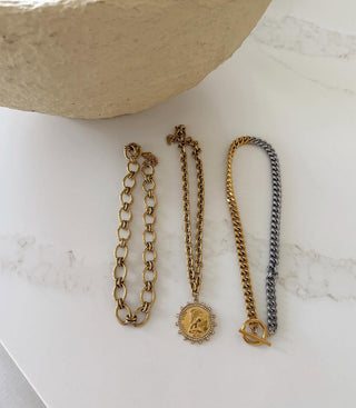 SMALL COIN NECKLACE