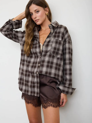 Sloane Classic Plaid Top