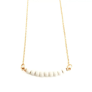 Finley Necklace - White