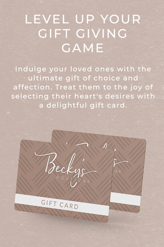Level up your gift giving game! Indulge your loved ones with the ultimate gift of choice and affection. Treat them to the joy of selecting their heart's desires with a delightful gift card. 