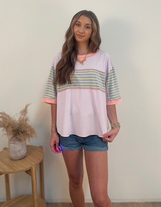 Lavender Drift Oversized Top