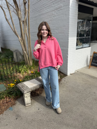 Tamika Henley Sweatshirt