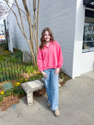 Tamika Henley Sweatshirt