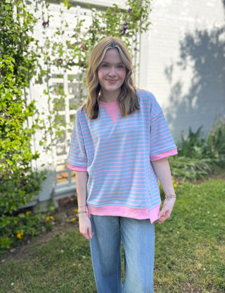 Boho Drift Terry Top