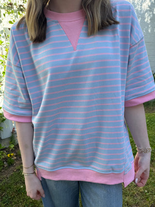 Boho Drift Terry Top