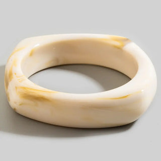 Chunky Acrylic Bangle Bracelet