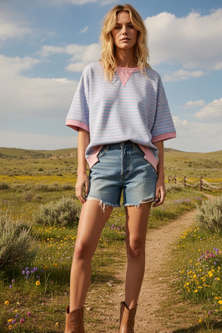 Boho Drift Terry Top