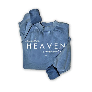 Make Heaven Crowded Sweatshirt - Denim Blue