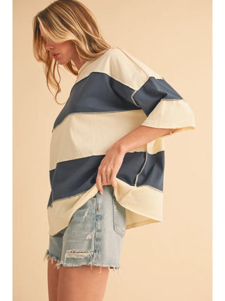 Polly Color Block Top
