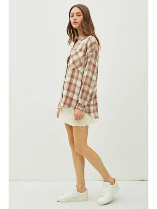 The Classic Mocha Flannel