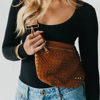 Westlyn Woven Bum Bag - Brown